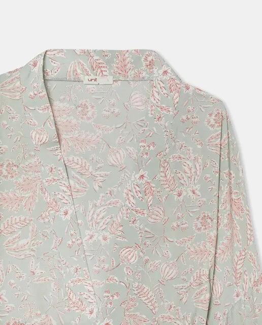 Unit Bata de mujer kimono viscosa