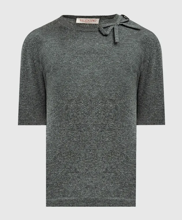 Valentino Gray top made of wool