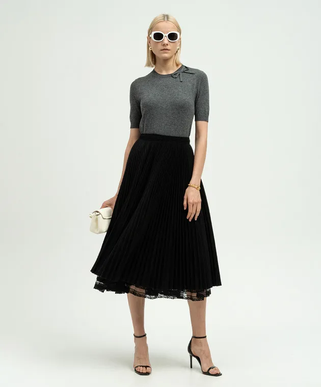 Valentino Gray top made of wool
