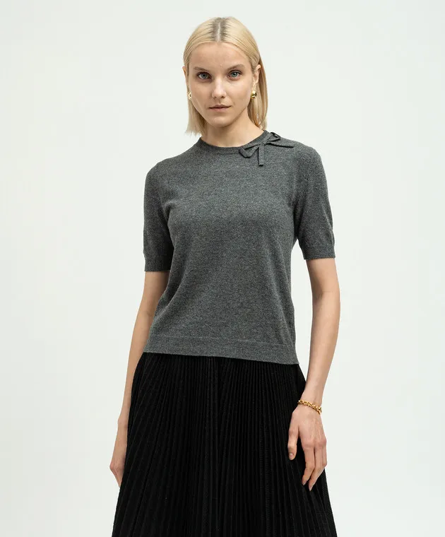 Valentino Gray top made of wool