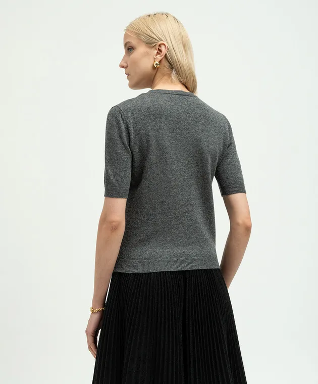 Valentino Gray top made of wool