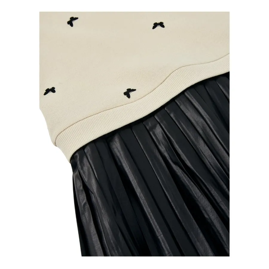  Vestidos Losan BLACK VIBES  LS Dress Fleece