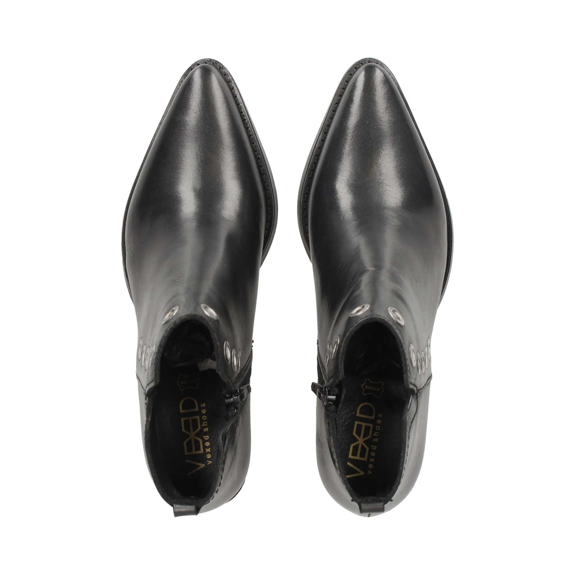 VEXED SHOES COMPANY Botines con tacón de Mujer NEGRO