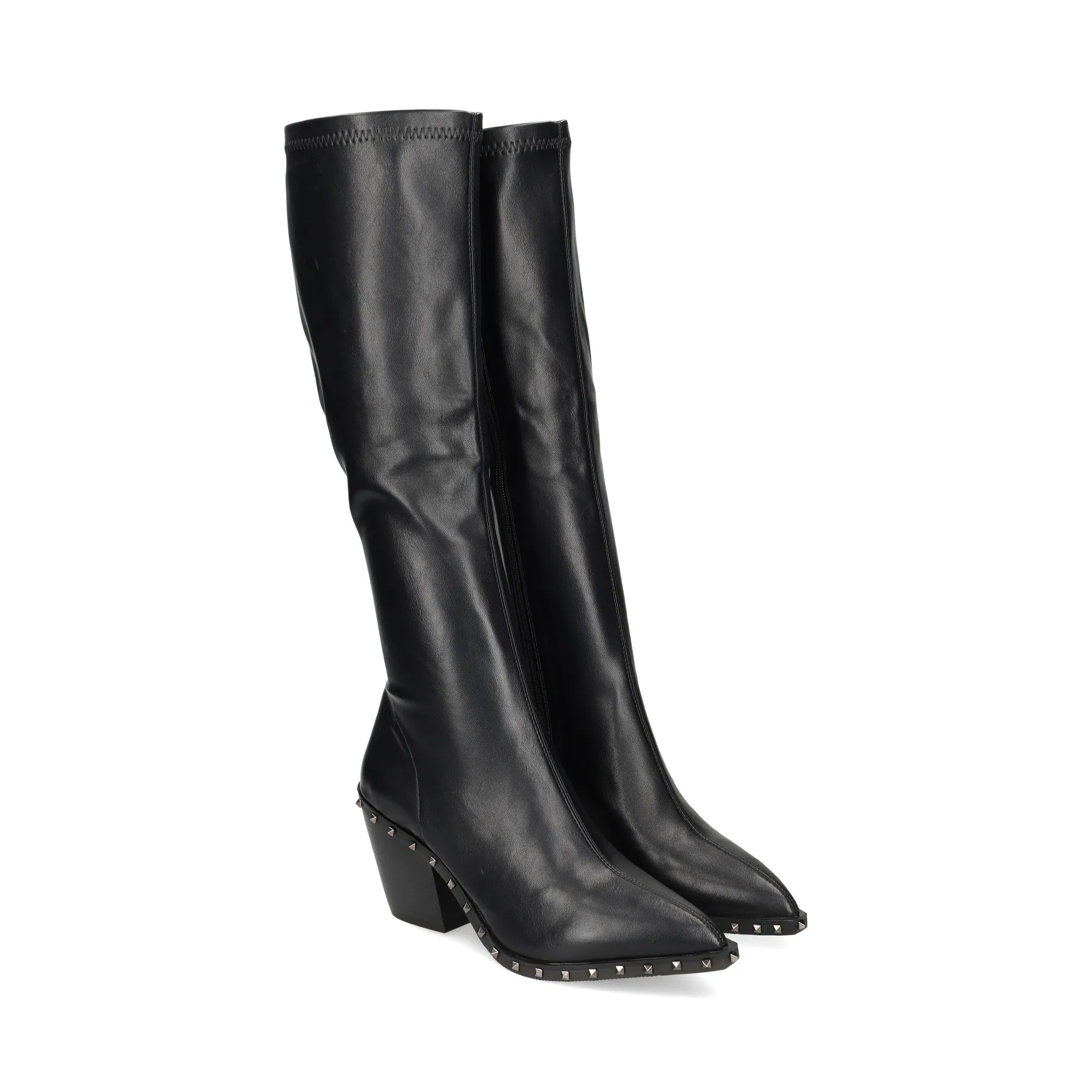 VIBES Botas con tacón de Mujer NEGRO