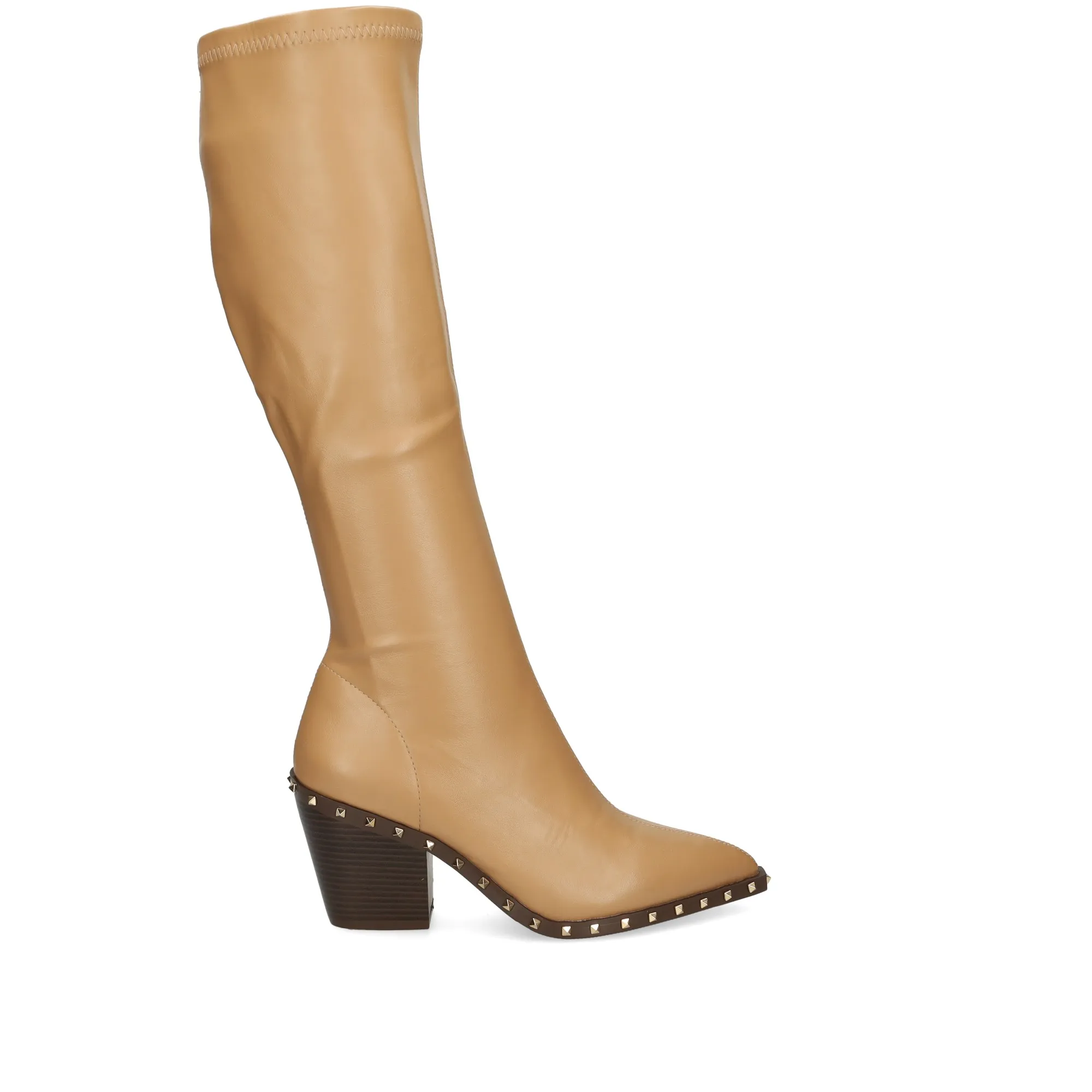 VIBES Botas con tacón de Mujer SAND