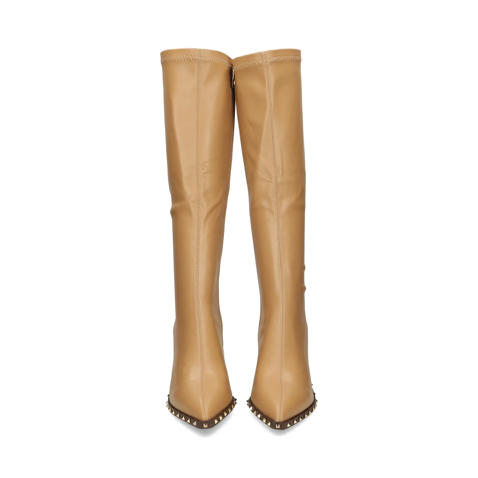 VIBES Botas con tacón de Mujer SAND
