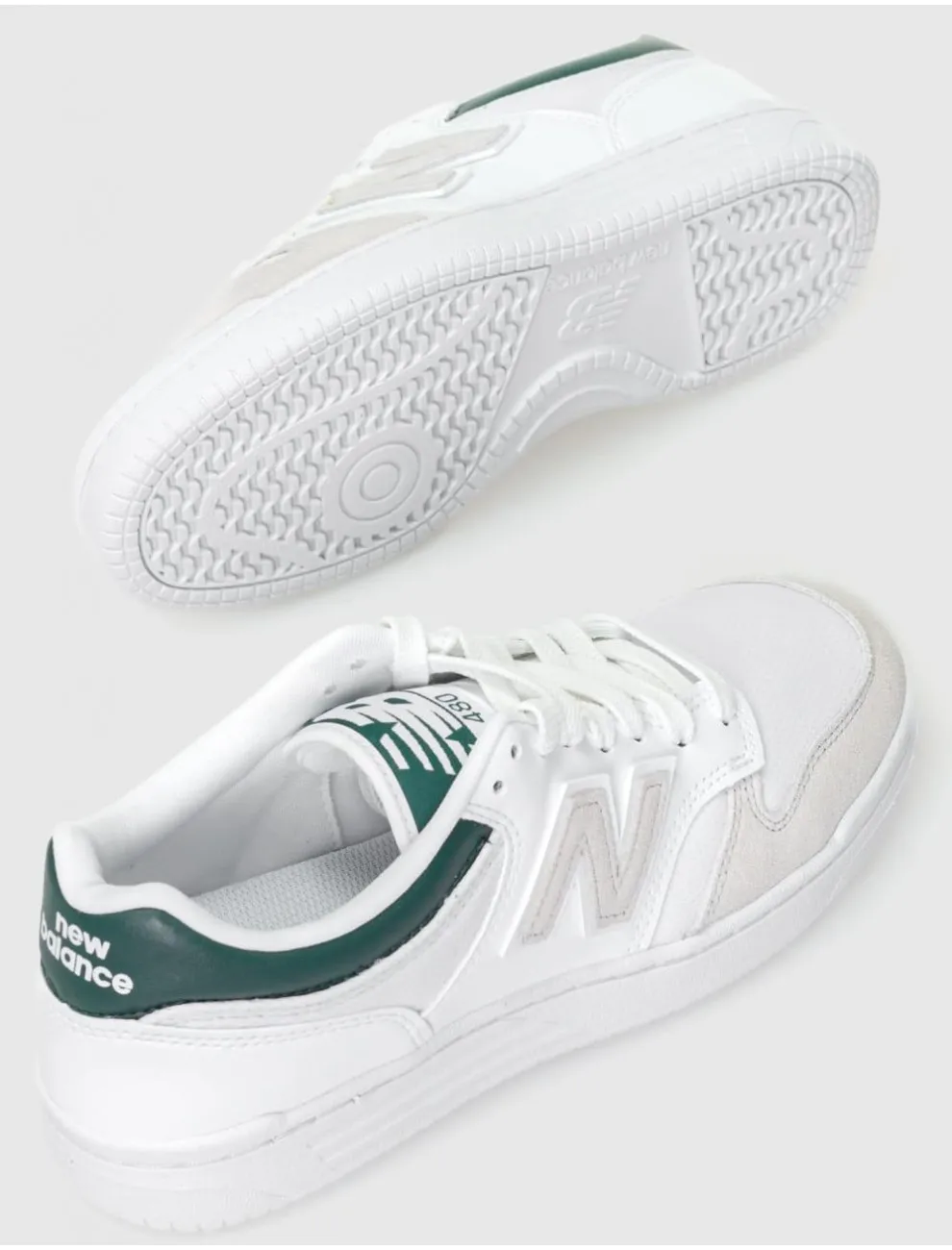 Zapatilla New Balance Bb480 Blanco/verde