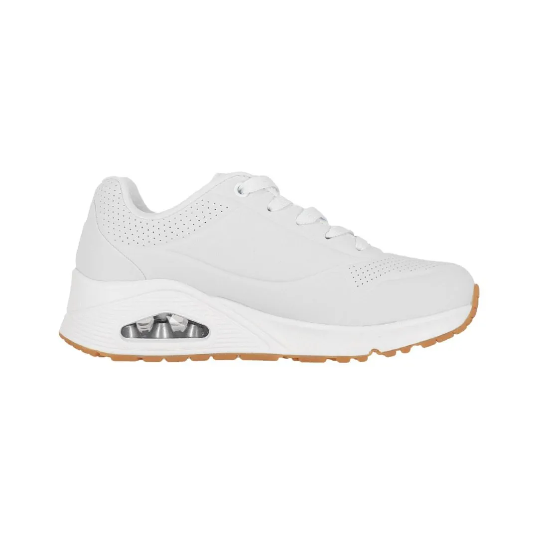 Zapatilla Skechers Street Uno – Stand On Blanco Mujer