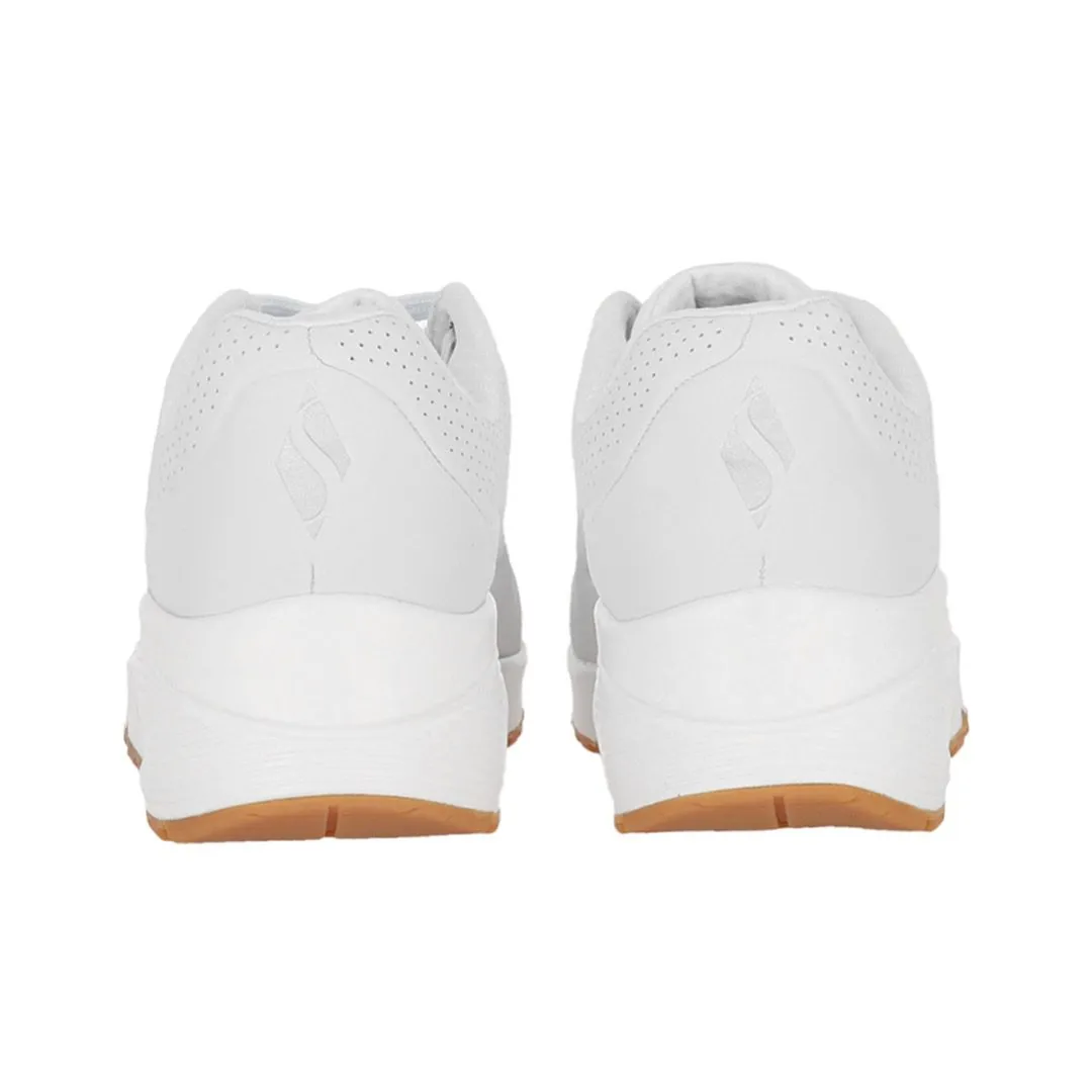 Zapatilla Skechers Street Uno – Stand On Blanco Mujer