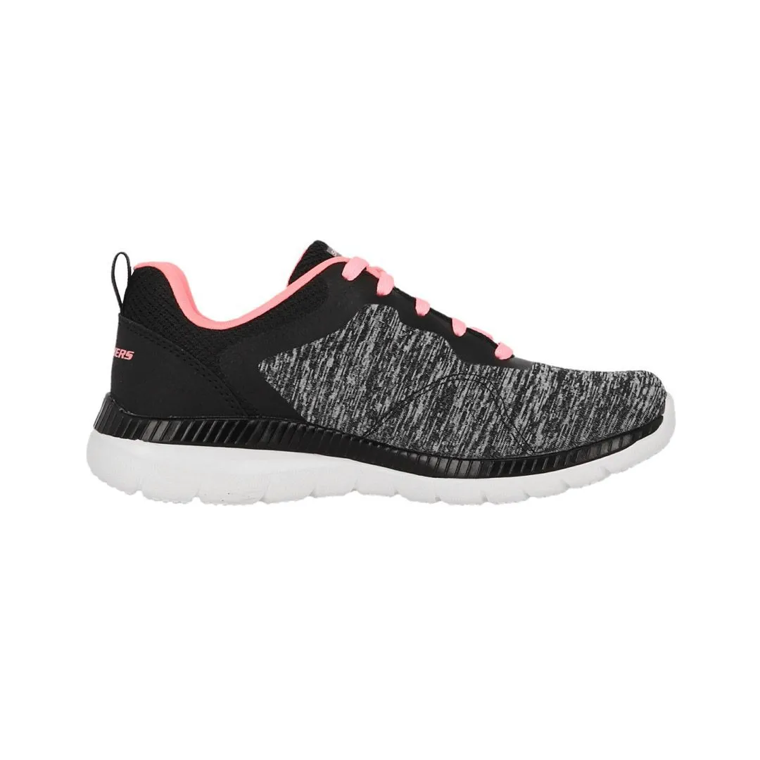 Zapatilla Skechers Wmns Bountiful – Dreamy Vibes Black/Coral