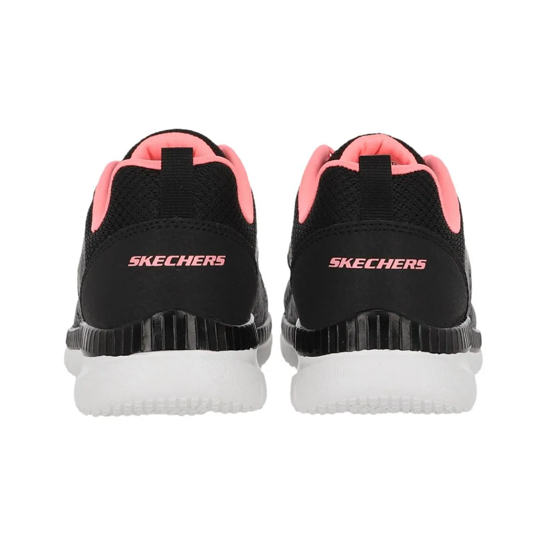 Zapatilla Skechers Wmns Bountiful – Dreamy Vibes Black/Coral