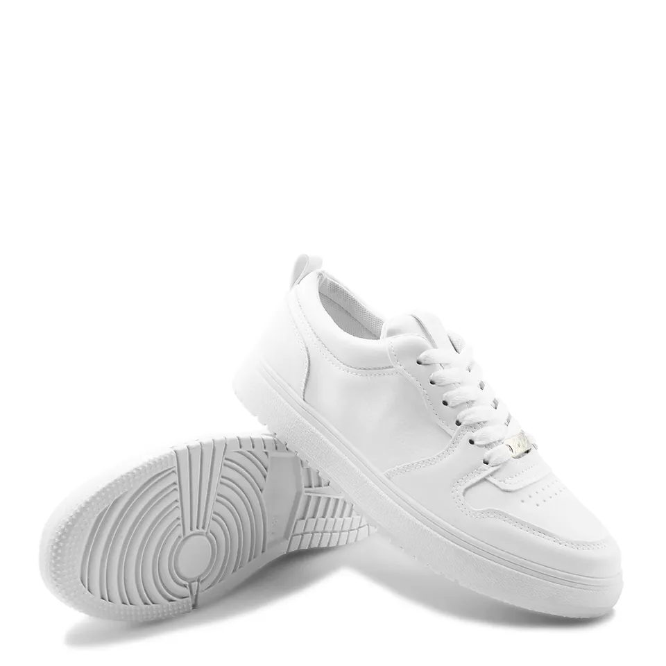 Zapatillas Blancas Urbanas Bajas