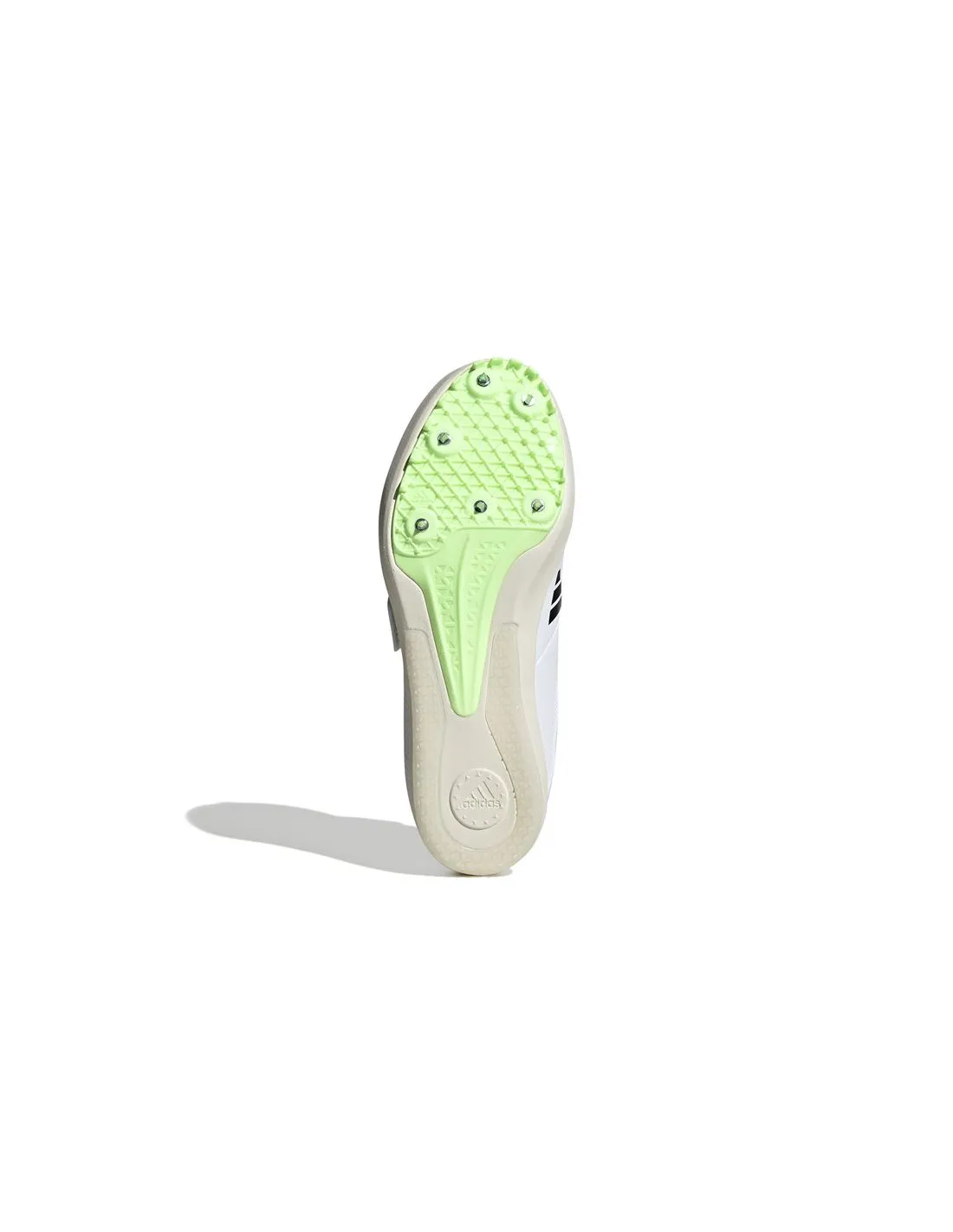 Zapatillas de Atletismo adidas Jumpstar Hombre Blanco