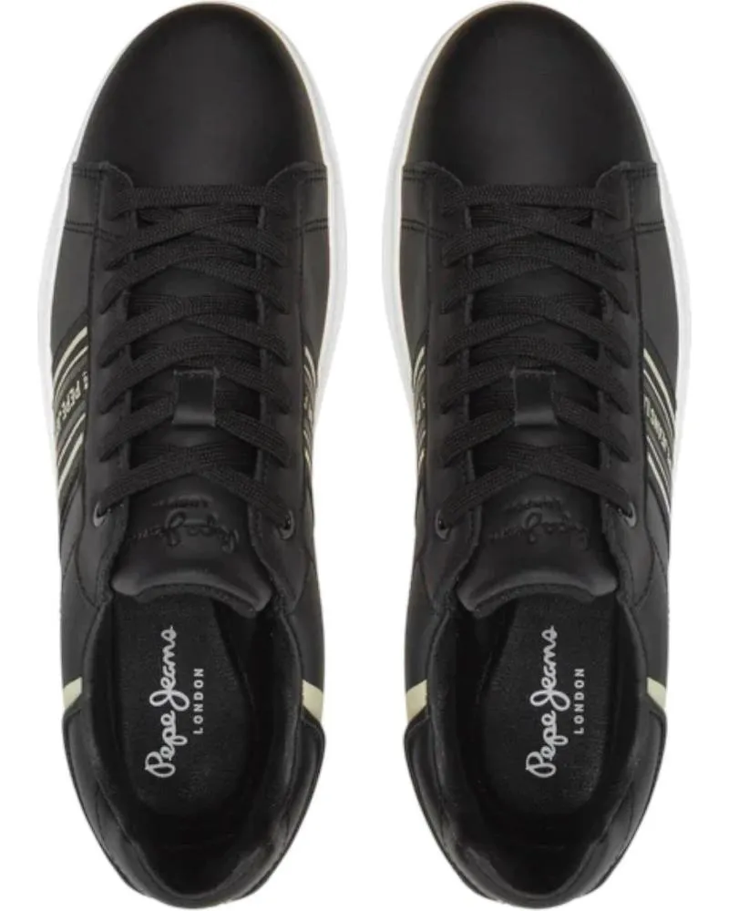 Zapatillas deporte PEPE JEANS  de Hombre DEPORTIVOS DE HOMBRE EATON EN  NEGRO