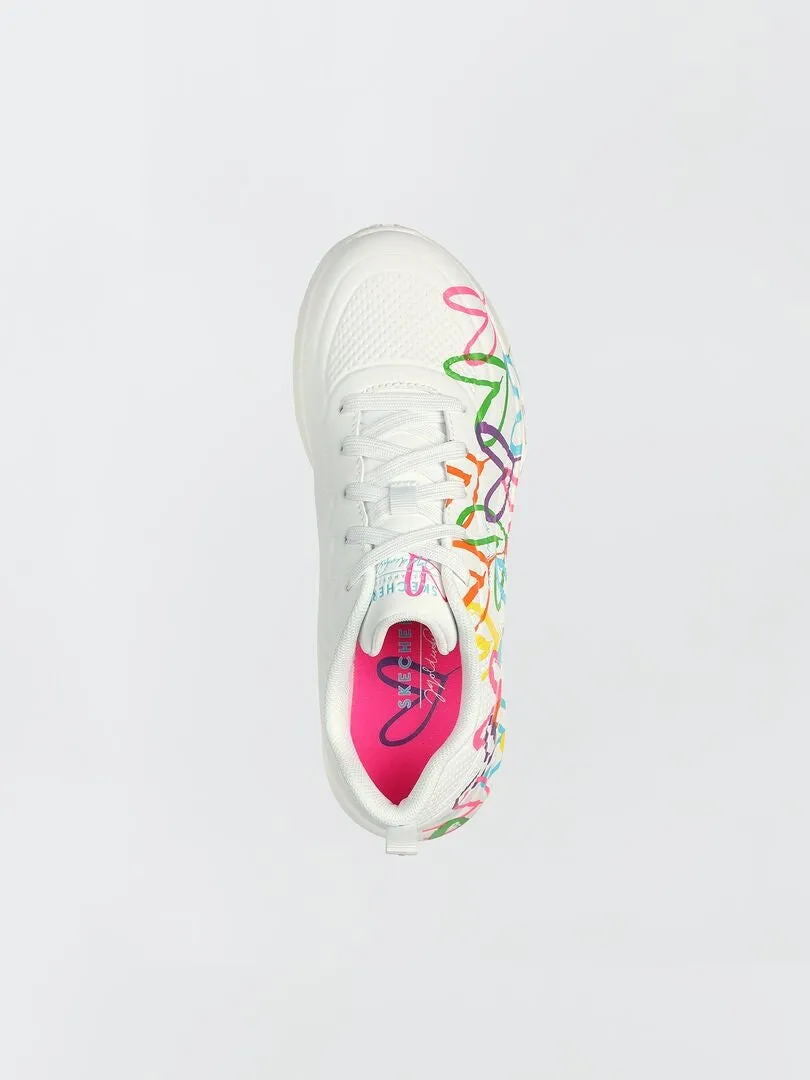 ZAPATILLAS DEPORTIVAS 'SKECHERS UNO LITE'  BLANCO