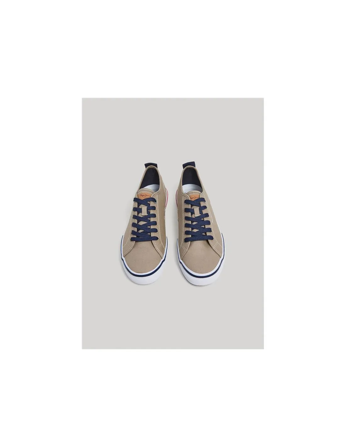 Zapatillas Pepe Jeans London Class Hombre Beige