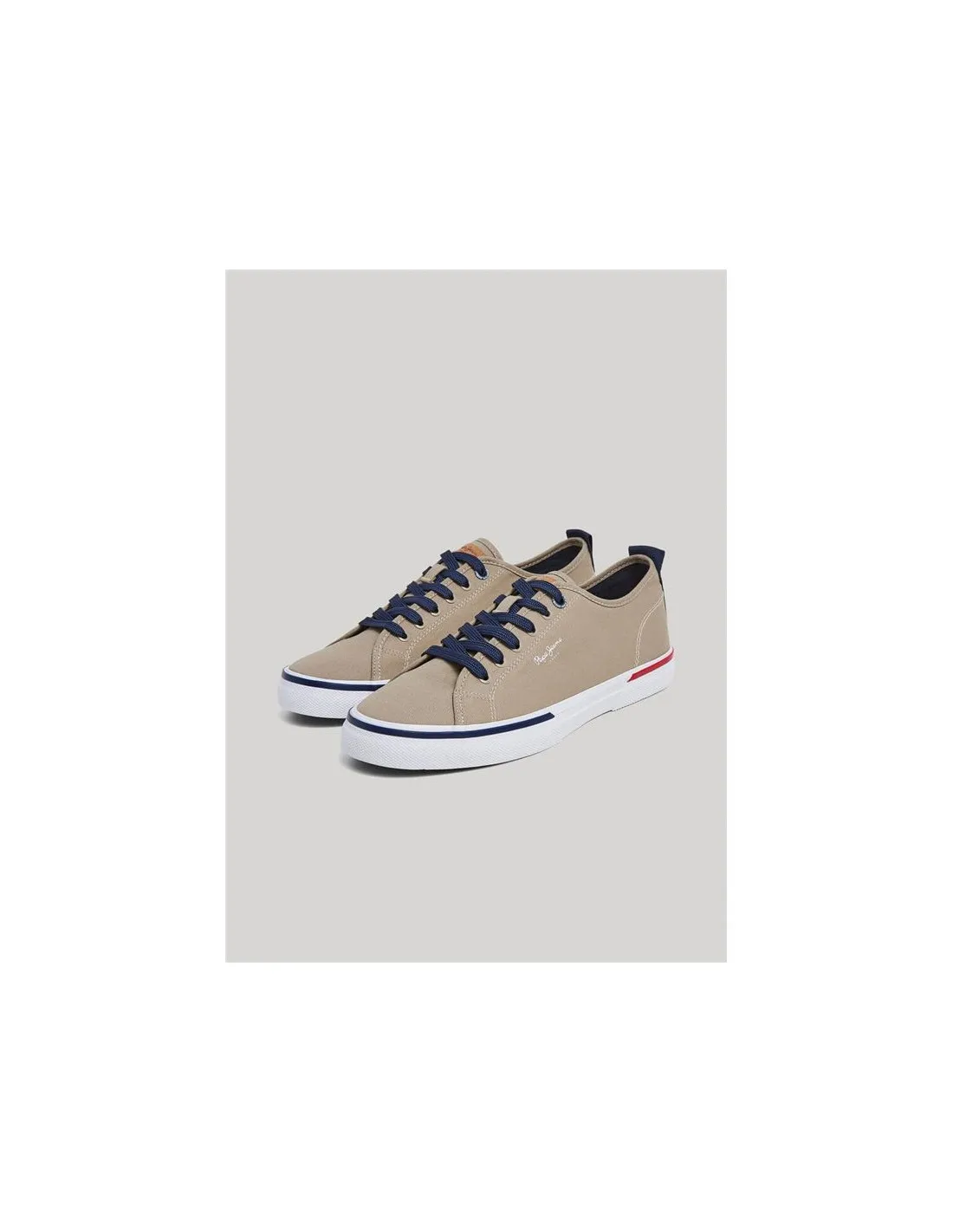 Zapatillas Pepe Jeans London Class Hombre Beige