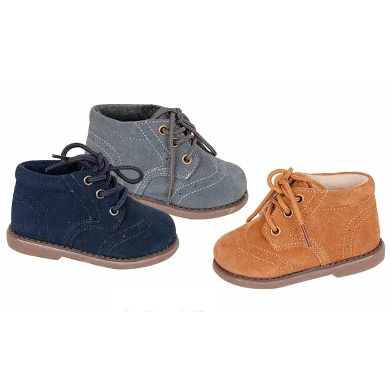Zapato blucher de piel