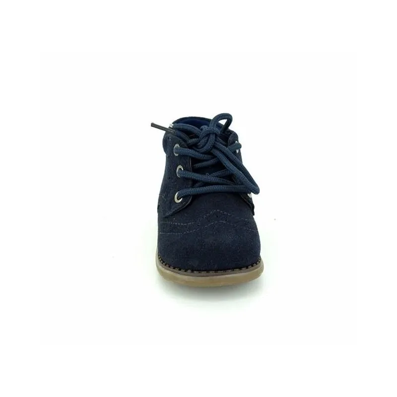 Zapato blucher de piel