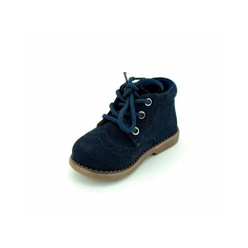 Zapato blucher de piel