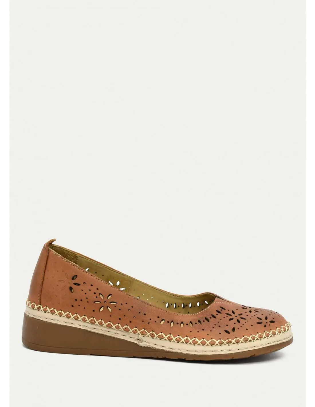 ZAPATO CASUAL 48 HORAS 3803 CAMEL 