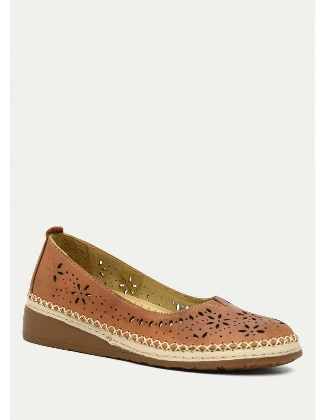 ZAPATO CASUAL 48 HORAS 3803 CAMEL 