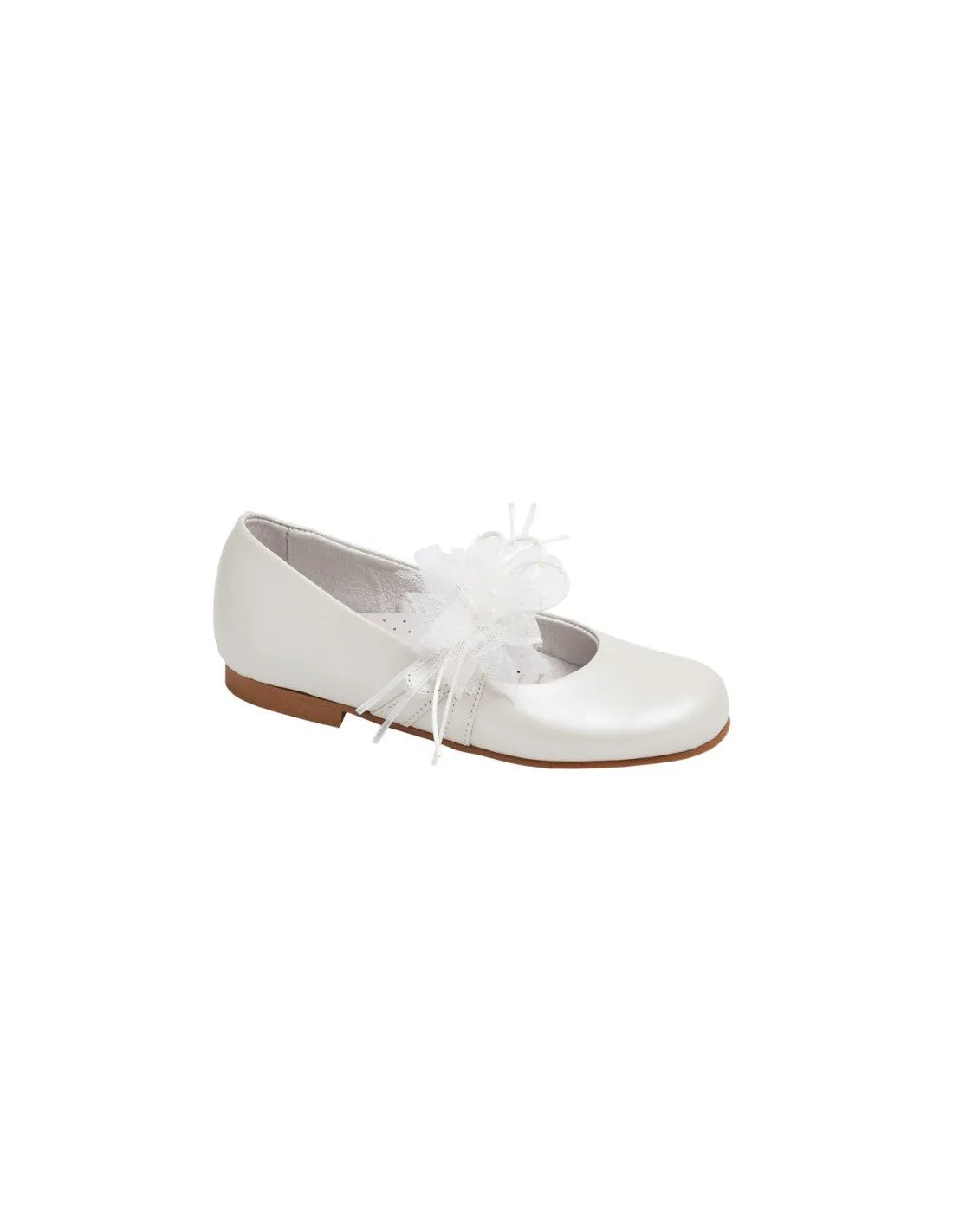 Zapato Comunión Niña Beige