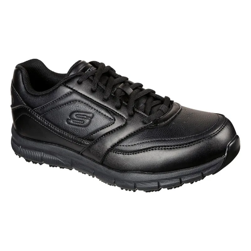 ZAPATO LABORAL CASUAL DE PIEL NAMPA  SKECHERS