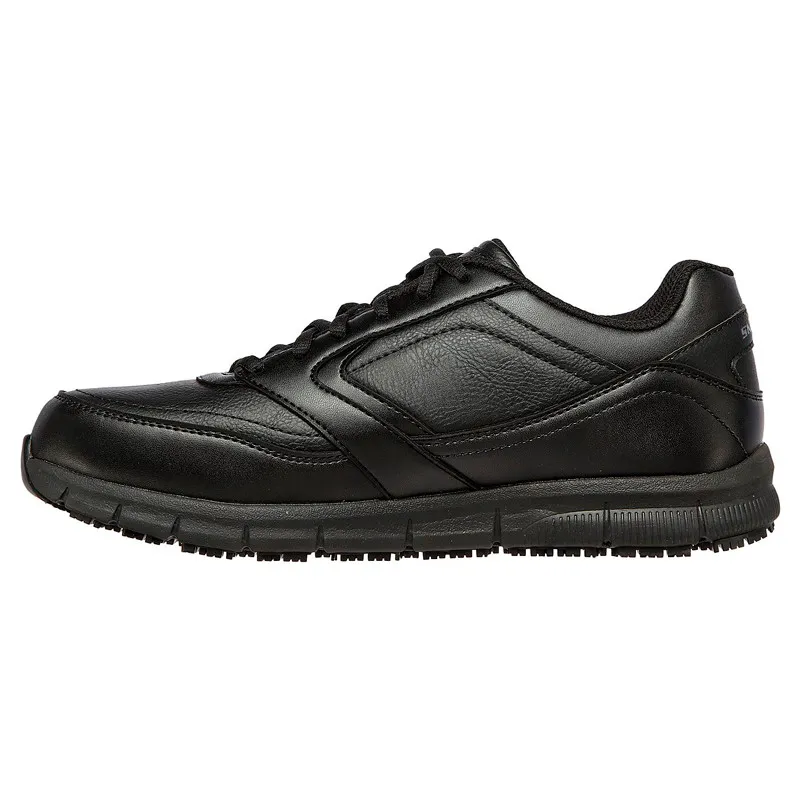 ZAPATO LABORAL CASUAL DE PIEL NAMPA  SKECHERS