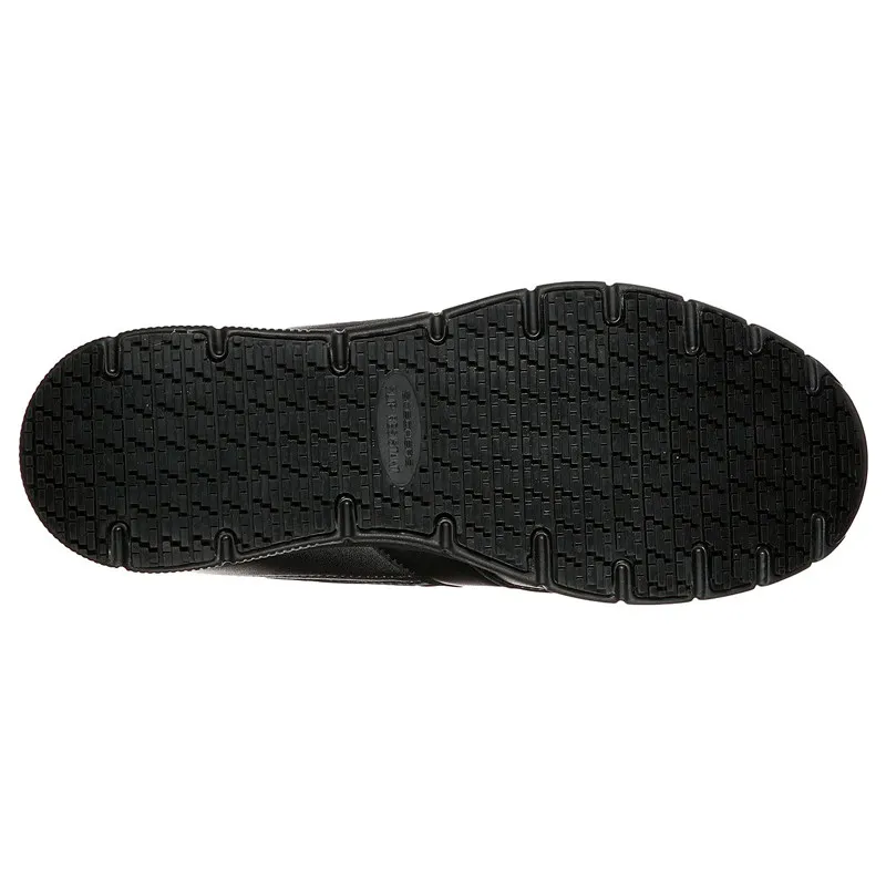 ZAPATO LABORAL CASUAL DE PIEL NAMPA  SKECHERS