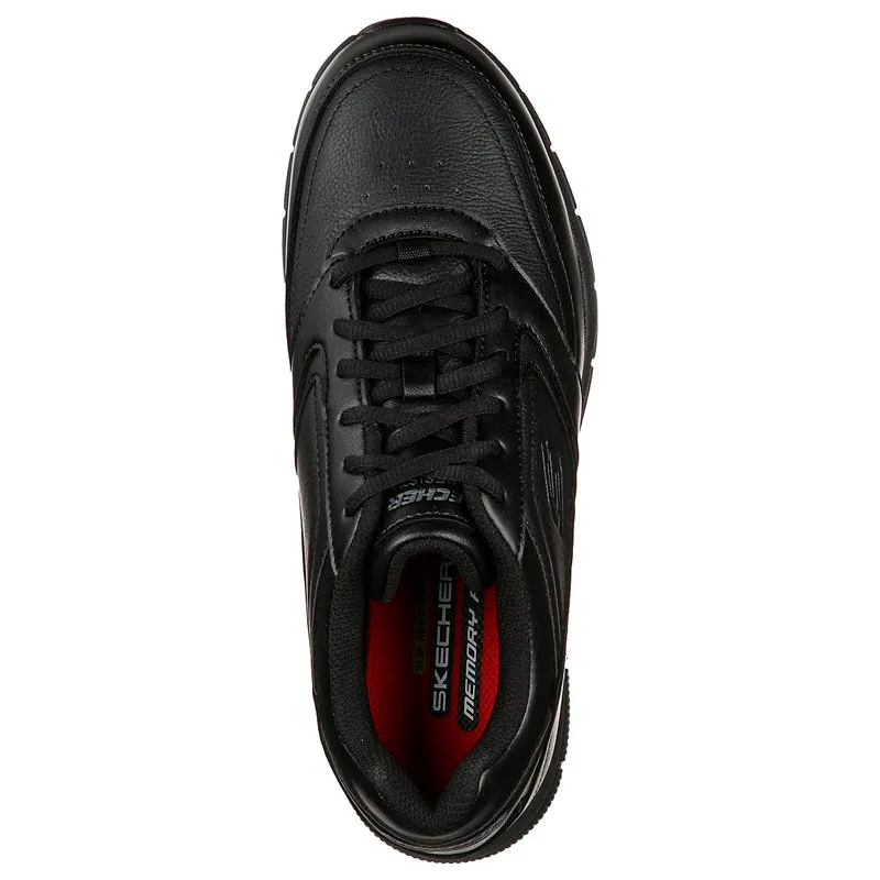 ZAPATO LABORAL CASUAL DE PIEL NAMPA  SKECHERS