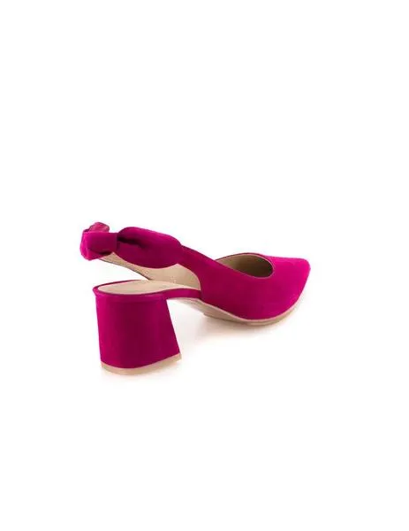 zapato vexed de piel fucsia 17470