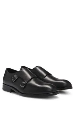 Zapatos de piel con hebilla y suela flexible