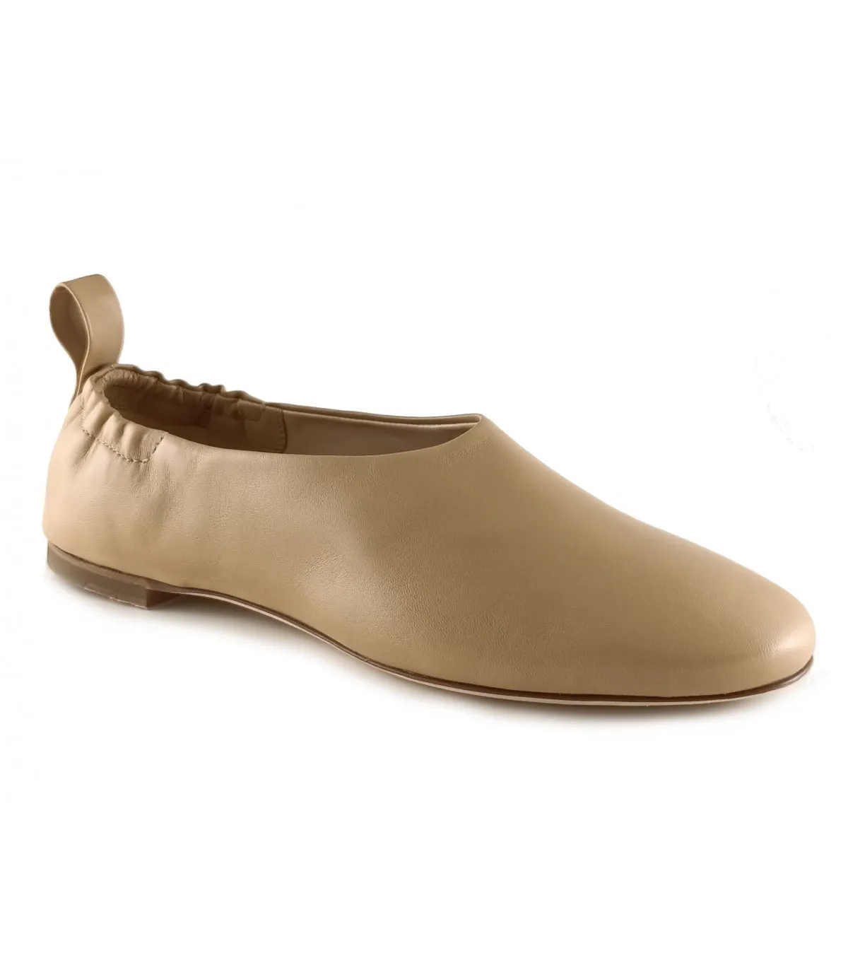 Zapatos de piel en color camel