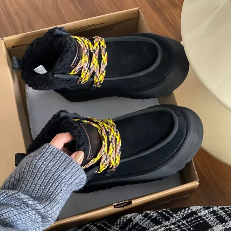 Zapatos gruesos con soles mitad para mujeres 2024 Outumn New Style Baotou zapatillas Baotou con mayor altura dentro de un pie co