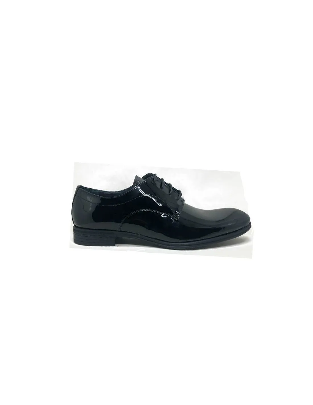 Zapatos vestir charol suela goma