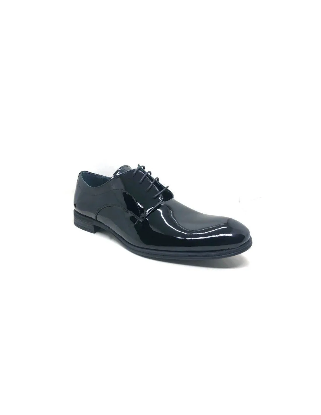 Zapatos vestir charol suela goma