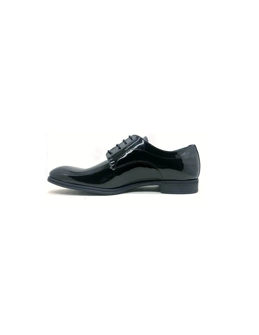 Zapatos vestir charol suela goma